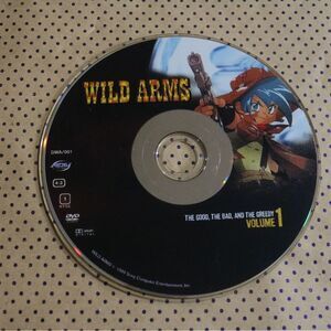 Wild Arms Vol. 1 DVD DISC ONLY